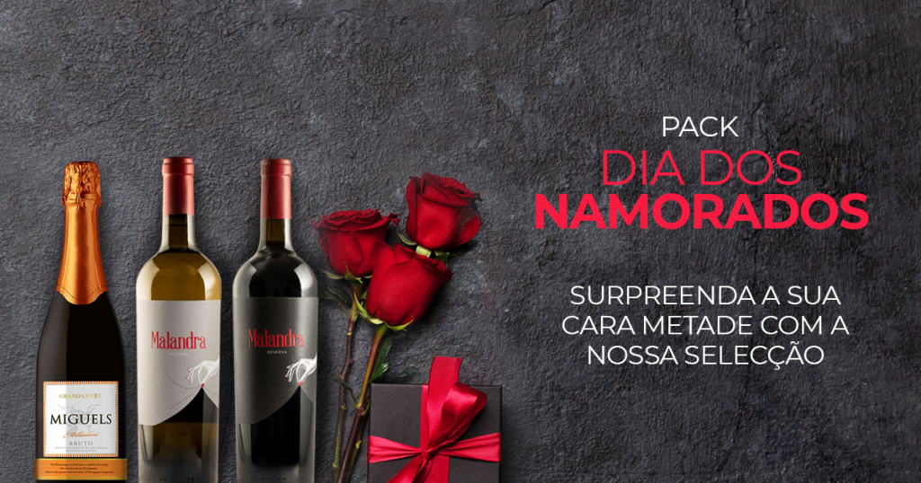 Pack dia dos Namorados - Surpreenda a sua cara metade com a nossa seleção