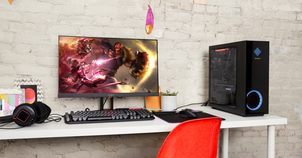 Monitor OMEN 27i e desktops OMEN 25L
