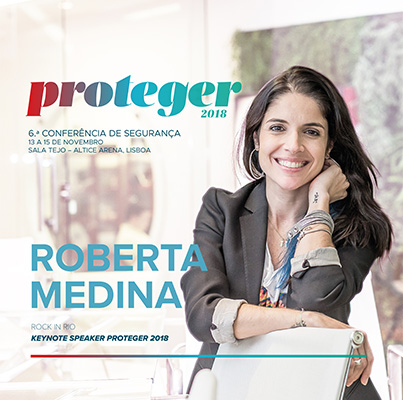 Roberta Medina é Keynote Speaker no principal evento de Segurança em Portugal