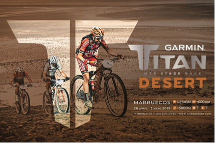 Garmin é patrocinador principal do Titan Desert 2019