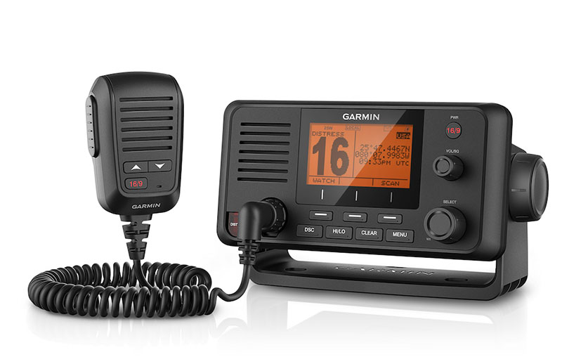 Garmin® lança novos rádios marítimos VHF 110 e VHF 210i AIS