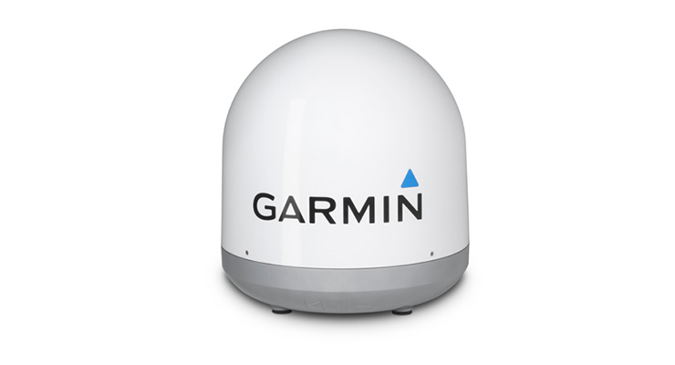 Garmin® leva televisão por satélite para alto mar com novas antenas náuticas
