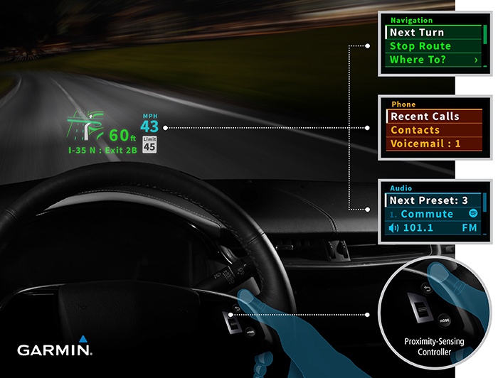 Garmin auto interface