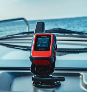 Confiança total também em alto mar com o Garmin inReach® Mini Pack Náutico