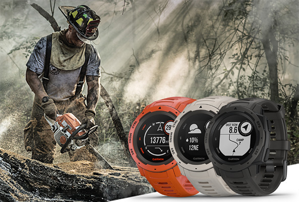 Garmin Instinct ultrarresistente com GPS: para as mais exigentes atividades ao ar livre