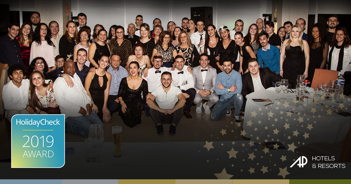 A AP Hotels & Resorts foi recentemente distinguida com o prémio HolidayCheck 2019, graças ao seu hotel Oriental, localizado na Praia da Rocha em Portimão.