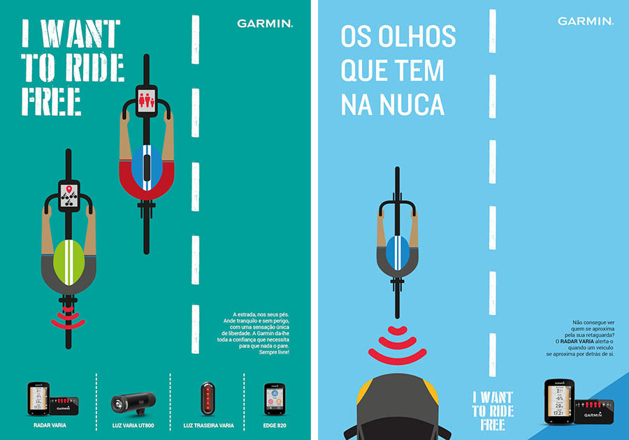 Garmin avança com campanha para aumentar a tranquilidade dos ciclistas