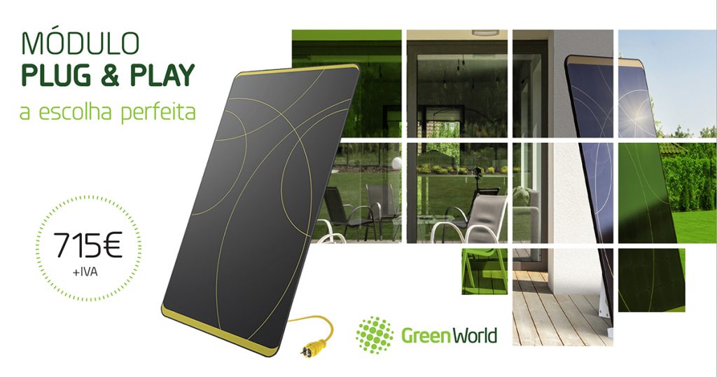 painel solar plug & play
