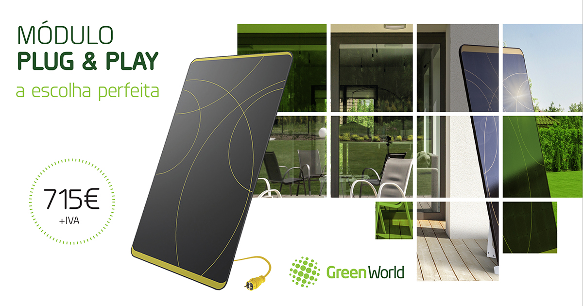 painel solar plug & play