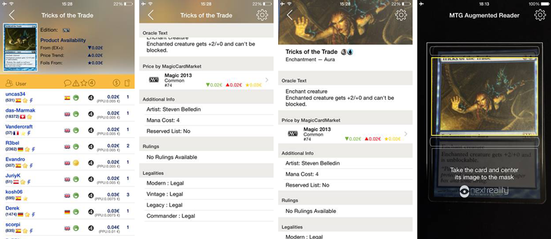 MTG - Augmented Reader