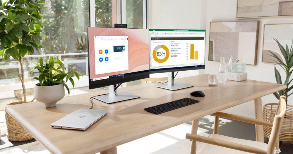 monitores de conferência HP E-Series