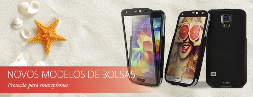 Novos modelos de capas de proteção para smartphones da Puro