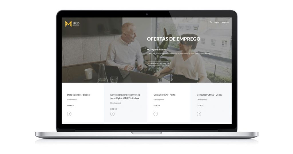 portal de emprego - Mind Source