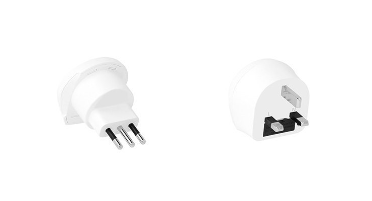 Puro com nova linha de adaptadores de corrente