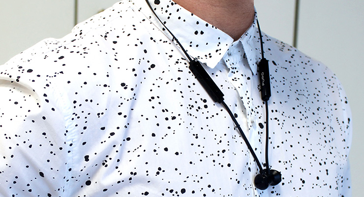 Novos earphones bluetooth da Puro
