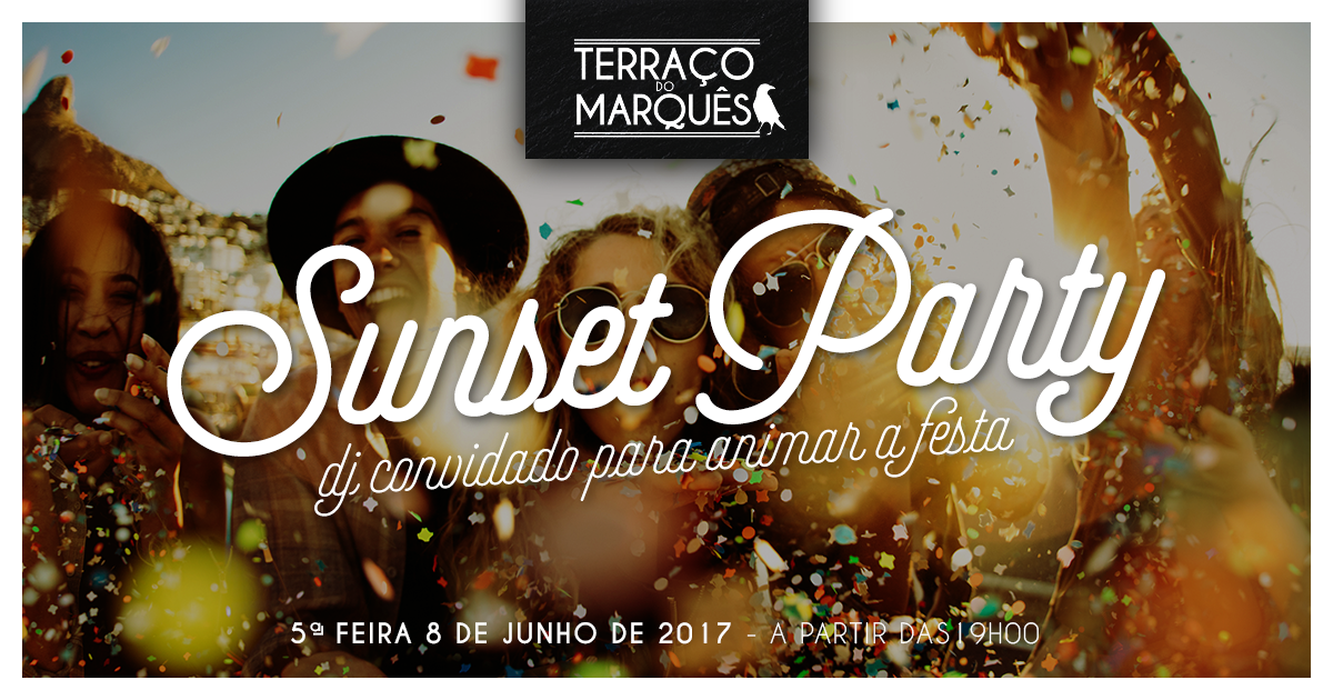 Sunset Party no coração da capital Lisboeta