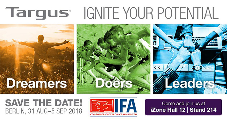 Targus apresenta novidades na IFA 2018