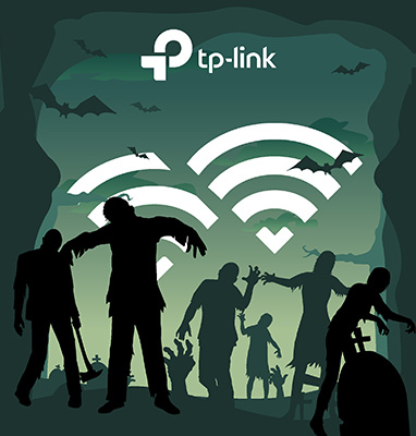 Neste Halloween... a TP-Link não quer que se transforme num monstro