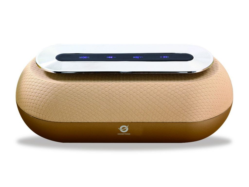Coluna wireless DUNKAN dourada