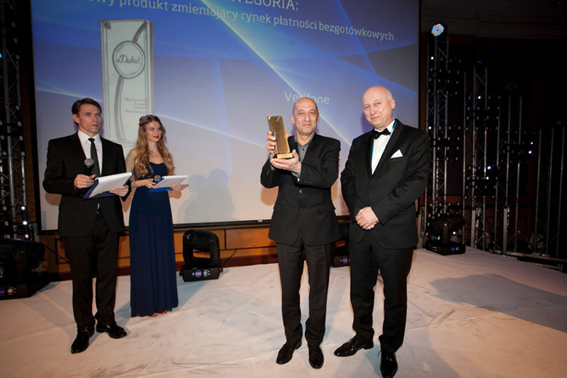 Verifone premiada na Polónia