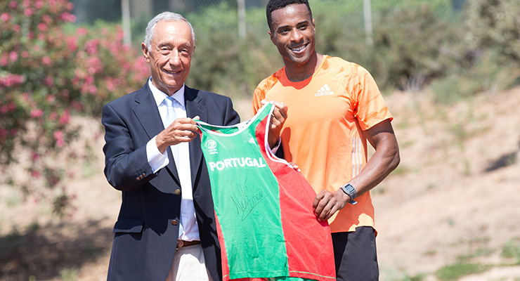 Nelson Évora festeja primeira década da medalha de ouro dos Jogos Olímpicos no Hotel Victoria Sport & Beach no Algarve