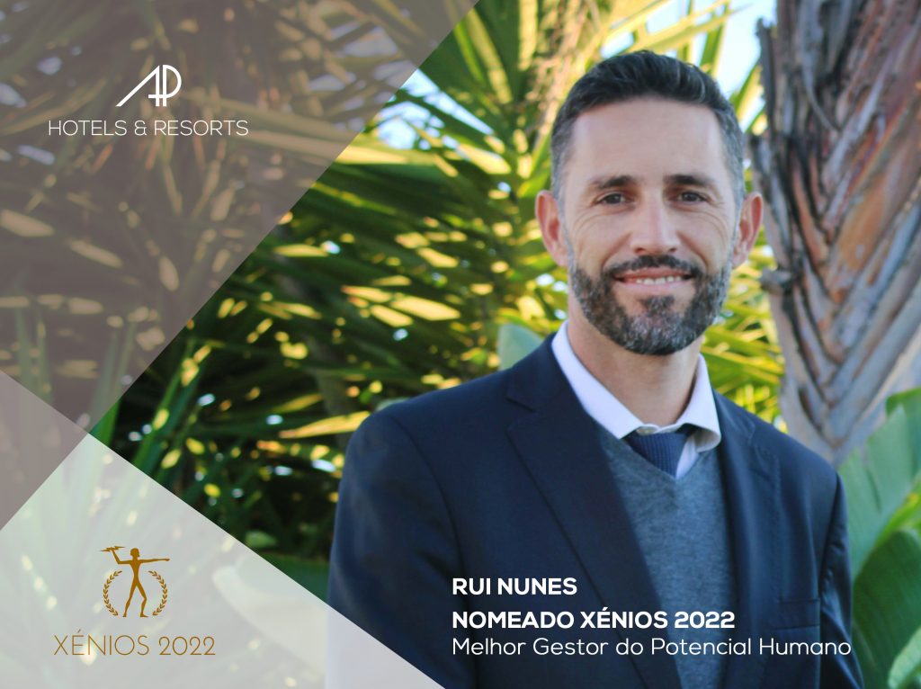 Prémios Xénios 2022 - Rui Nunes diretor de recursos humanos do grupo