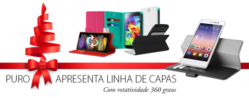 Puro - Capas com rotatividade 360 graus